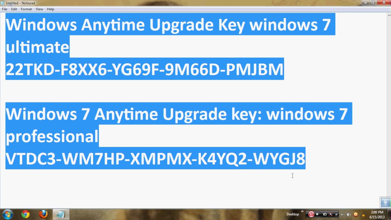 Windows 7 Ultimate Retail Product Key Generator